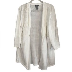 Off White Cardigan Catherine’s Women Size 2X Lightweight Design Comfortable Fit!